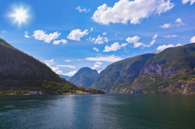 Fjord sognefjord - Norveç