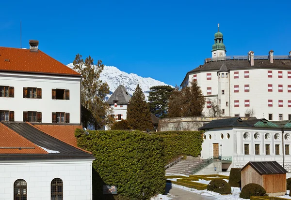Дворец Амбрас - Инсбрук Австрия — стоковое фото