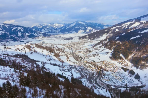 Hory ski resort kaprun Rakousko — Stock fotografie