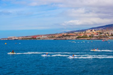 Tenerife adasındaki sahil - Kanarya