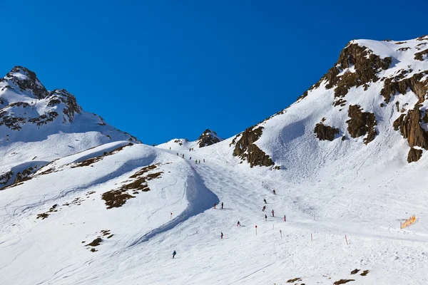 Berge Skigebiet - innsbruck Österreich — Stockfoto
