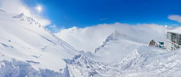 Montanhas estância de esqui Kaprun Áustria — Fotografia de Stock
