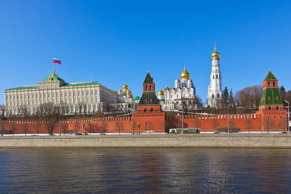 Kremlin in Moskou (Rusland) — Stockfoto