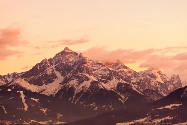 Berge Skigebiet innsbruck Österreich — Stockfoto