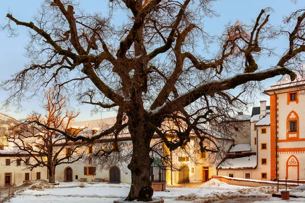 Salzburgo Áustria ao pôr-do-sol — Fotografia de Stock