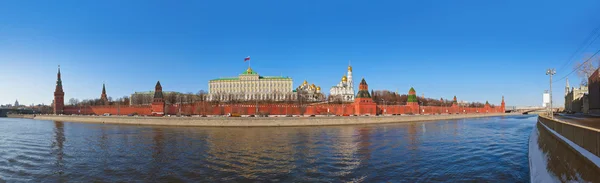 Panorama of Kremlin in Moscow (Russia) — Stock Photo, Image