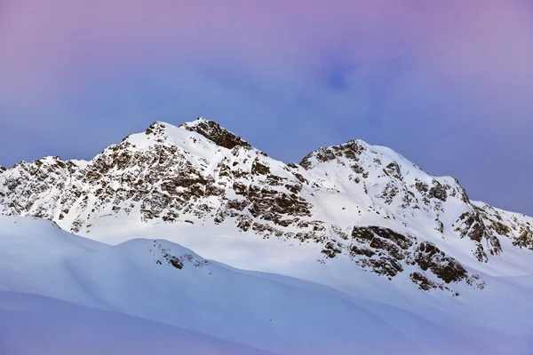 Hory - ski areál solden Rakousko — Stock fotografie