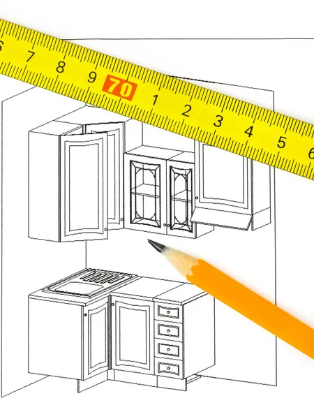 Plan de cocina —  Fotos de Stock