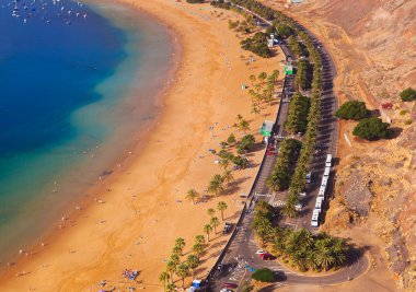 plaj teresitas Tenerife - Kanarya Adaları