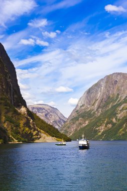 Fjord sognefjord - Norveç