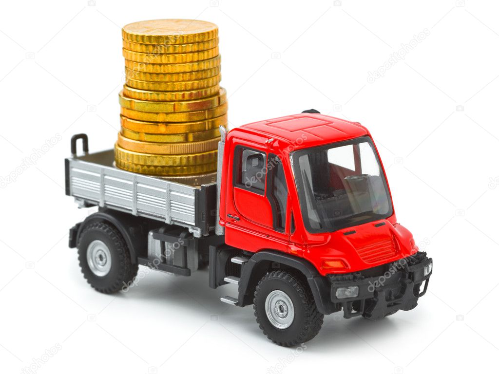 toy money truck