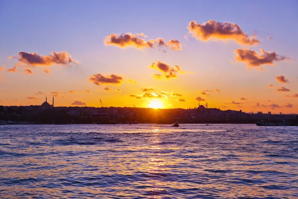 Istanbul západu slunce — Stock fotografie