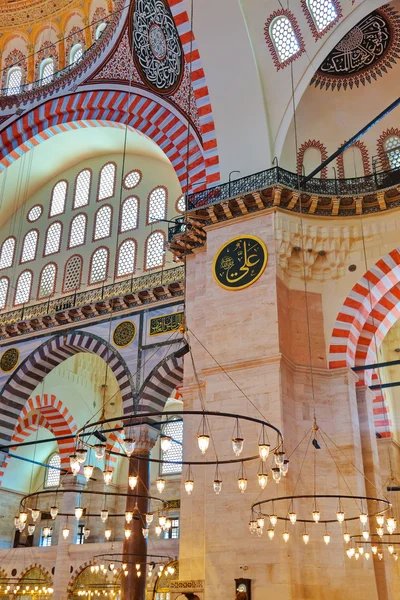 土耳其伊斯坦布尔苏莱曼涅清真寺 — 图库照片
