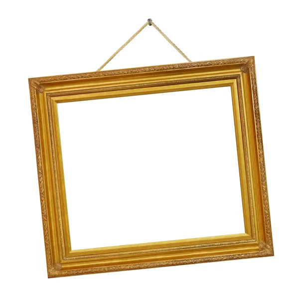 Retro frame op tekenreeks — Stockfoto