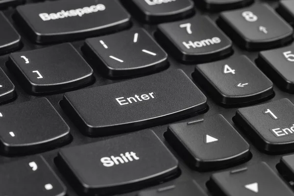 Ordenador portátil teclado — Foto de Stock