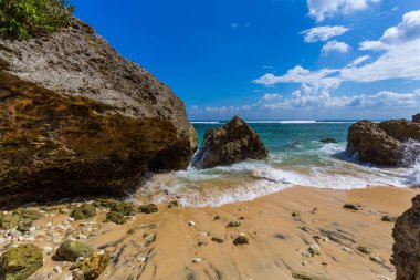 Bali Endonezya 'da İmkansız Plaj - doğa tatili geçmişi