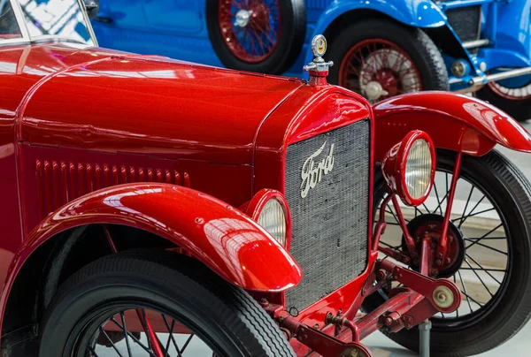 Brussels Belgium May 2017 Vintage Car Autoworld Museum May 2017 — Stock Photo, Image