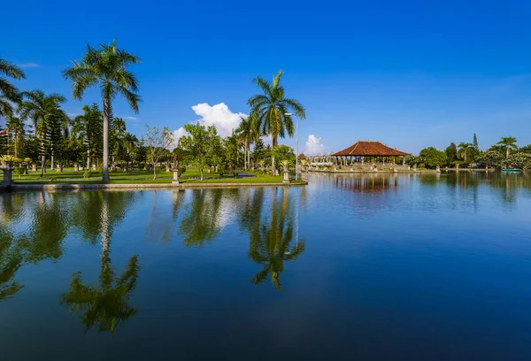 Wasserpalast Taman Ujung Auf Bali Indonesien Reise Und Architektur Hintergrund — Stockfoto