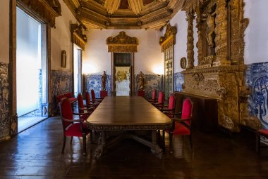 Portekiz 'in Porto şehrindeki katedral iç mimari geçmişi