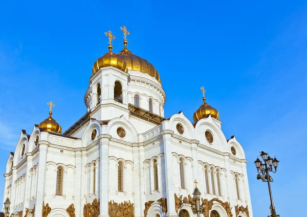 Igreja de Cristo Salvador em Moscou Rússia — Fotografia de Stock
