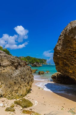 Bali Endonezya 'da İmkansız Plaj - doğa tatili geçmişi