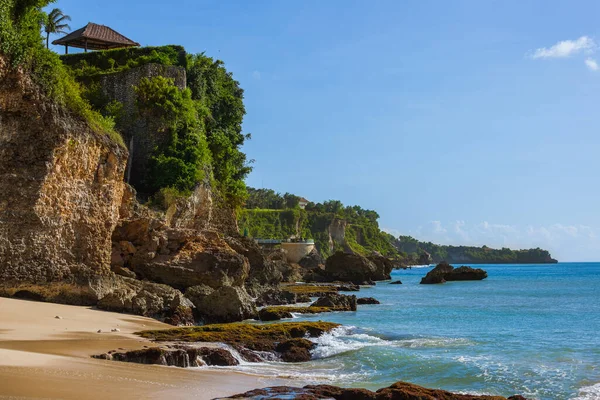 Secret Beach Bali Indonesia Natuur Vakantie Achtergrond — Stockfoto
