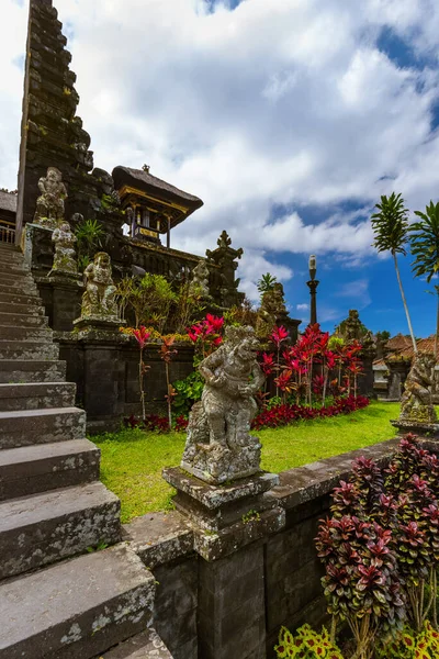 Pura Besakih Tempel Bali Island Indonesien Resor Och Arkitektur Bakgrund — Stockfoto