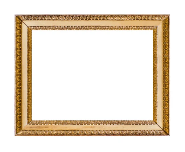 Quadro Imagem Madeira Velha Isolado Fundo Branco — Fotografia de Stock