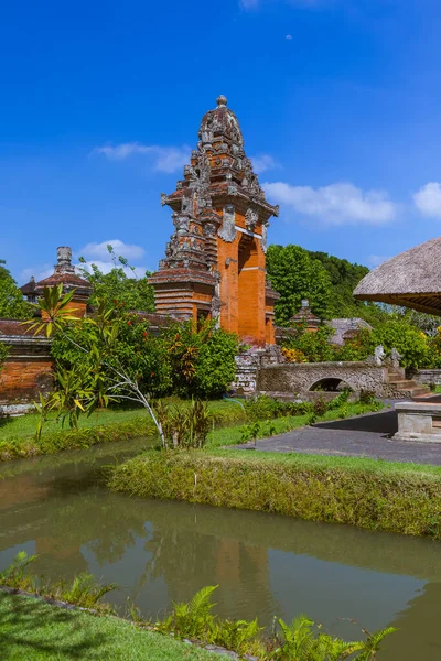 Taman Ayun Temple Bali Indonesia Viaggio Architettura Sfondo — Foto Stock