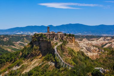 İtalya 'daki Civita di Bagnoregio Köyü - mimari geçmişi