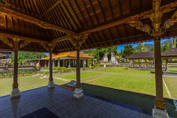 Pura Ulun Danu Temple Bali Island Indonésia Fundo Viagem Arquitetura — Fotografia de Stock