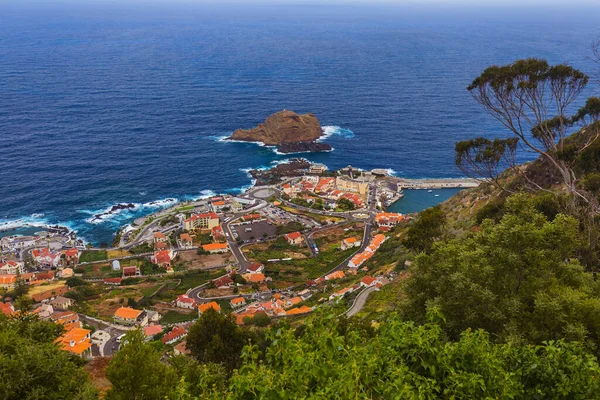 Porto Moniz Madeira Portugal Resebakgrund — Stockfoto