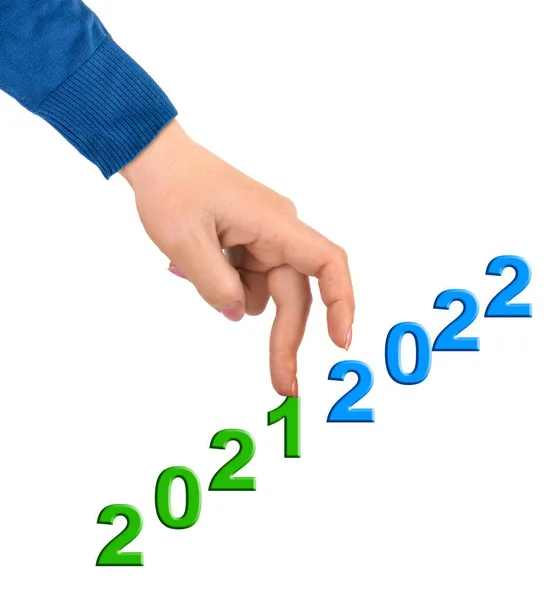 Hand Trap 2022 Geïsoleerd Witte Achtergrond — Stockfoto