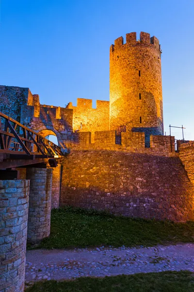 Kalemegdan Φρούριο Beograd Σερβία Αρχιτεκτονική Ταξιδιωτικό Υπόβαθρο — Φωτογραφία Αρχείου