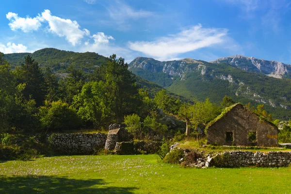 Lovcen Βουνά Του Εθνικού Πάρκου Στο Μαυροβούνιο — Φωτογραφία Αρχείου