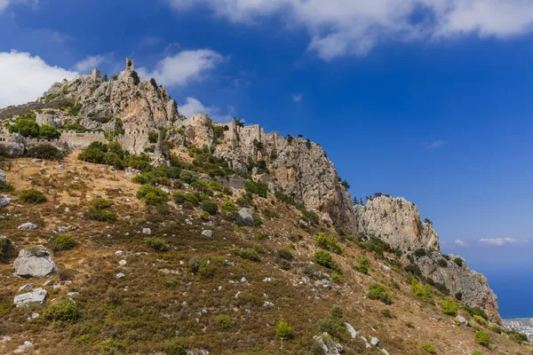 Historical Saint Hilarion Castle Kyrenia Region Northern Cyprus Architecture Background — Stock Photo, Image