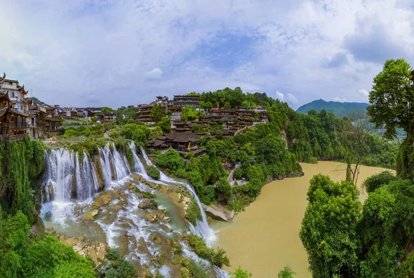 Furong China Mei 2018 Furong Oude Dorp Waterval Hunan — Stockfoto