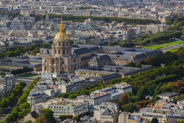 Національна Резиденції Інвалідів Парижі Франції Туристичних Архітектурою Фону — стокове фото