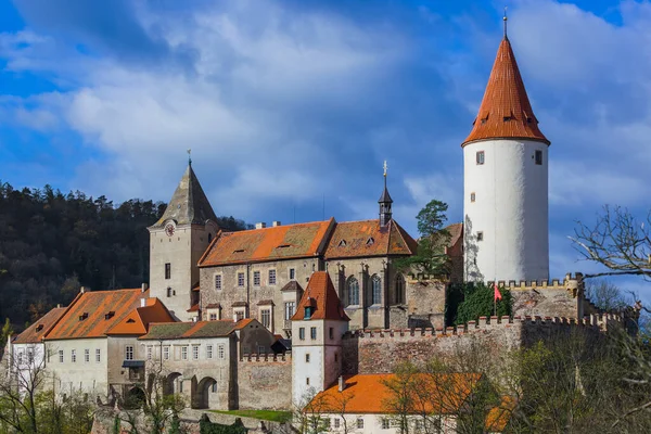 Castle Krivoklat Czech Republic Travel Architecture Background — Stock Photo, Image