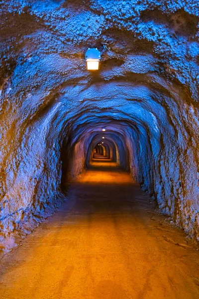 Túnel Resort Rafailovici Montenegro Arquitectura Naturaleza Fondo — Foto de Stock