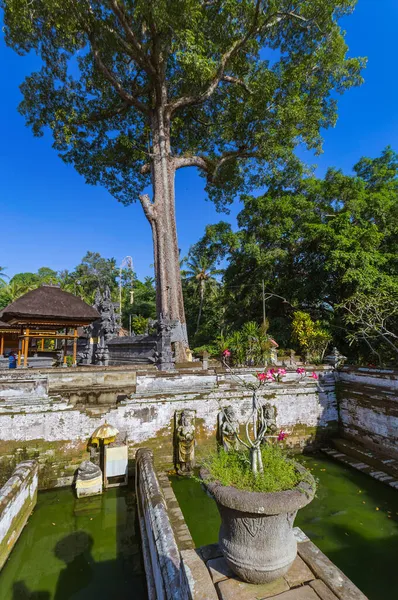 Tempel Pura Gua Gajah Auf Bali Island Indonesien Reise Und — Stockfoto