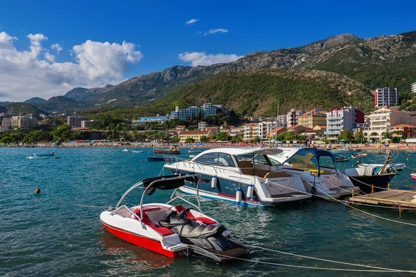 Resort Rafailovici Montenegro Arquitectura Naturaleza Fondo — Foto de Stock