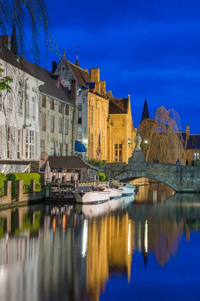 Brugge Cityscape Belgio Background Architettonico — Foto Stock