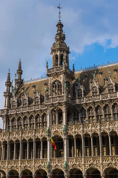 Grote Markt Bruxelles Belgio Background Architettonico — Foto Stock
