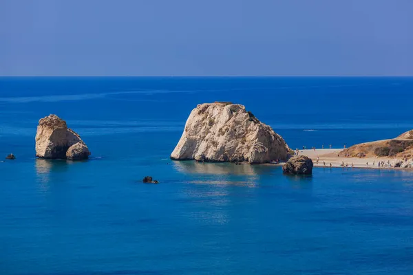 Afrodita Roca Paphos Chipre Naturaleza Fondo —  Fotos de Stock