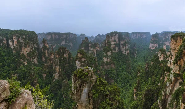 Tianzi Avatar Hory Přírodní Park Wulingyuan Čína Cestovní Zázemí — Stock fotografie