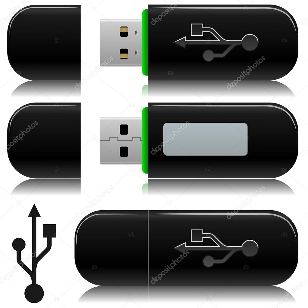 Portable usb flash drive