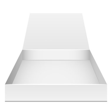 boş düz açılan kutusu