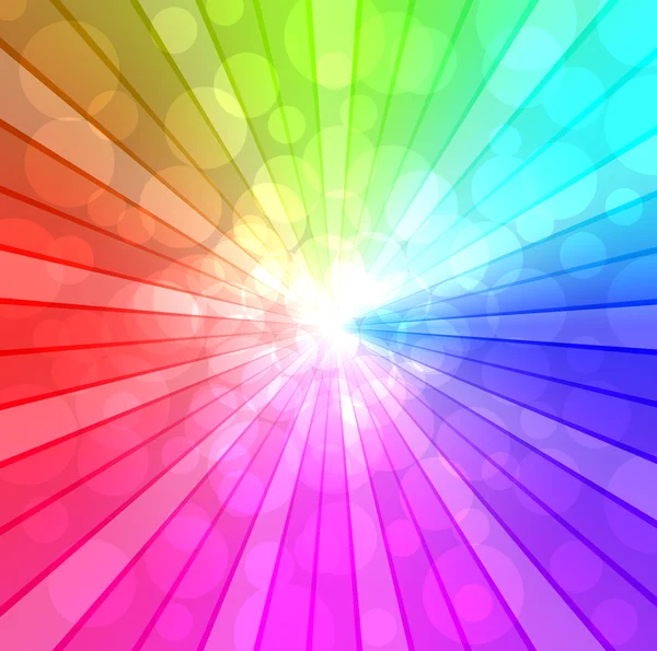 Цветной вектор спектра фона. Файл EPS10 . — стоковый вектор