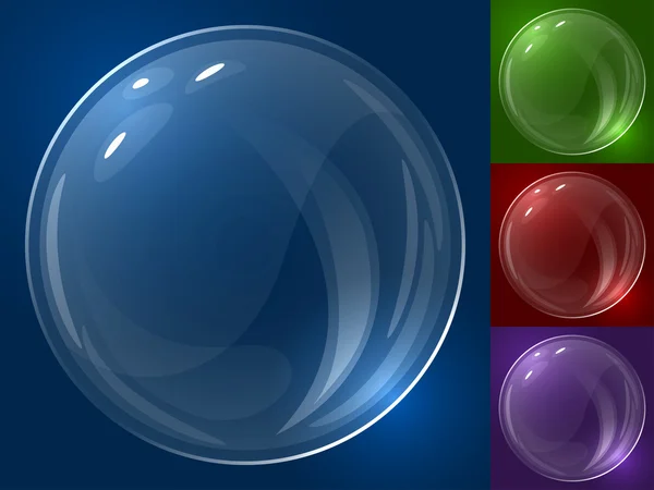 Bubble vector sjabloon. — Stockvector